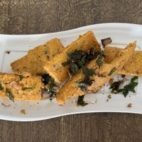 Tofu pakoda  #Veganuary at Kyampa - The White Lotus Cafe in Lalitpur