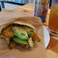 Arepas Mulata und Tropical at Arepas Pa ti Pa mi in Mainz