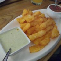 Yuca frita at Arepas Pa ti Pa mi in Mainz