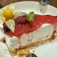 Vegan cheesecakee  at SAVOR in Kuala Lumpur