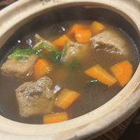 Vegetable broth  at SAVOR in Kuala Lumpur