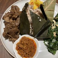 Rice and mushroom dish  at SAVOR in Kuala Lumpur