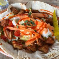 kebab bowl   at The Gardener's Arms in Oxford