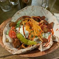 Falafel bowl 🧌 at The Gardener's Arms in Oxford