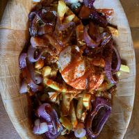 Dirty fries  at The Gardener's Arms in Oxford