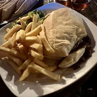 Mushroom pie  at The Gardener's Arms in Oxford