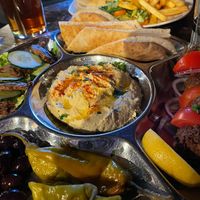 Mezze platter  at The Gardener's Arms in Oxford
