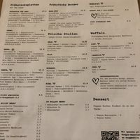 Menu   at Café Hin & Veg in Leipzig