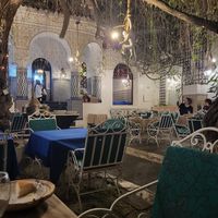 small garden at Al Mounia in Casablanca