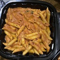 Penne alla vodka (get this!) at 3 Brothers Pizza Cafe in Farmingdale