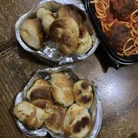 Garlic knots  at 3 Brothers Pizza Cafe in Farmingdale