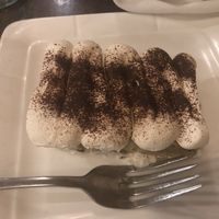 Vegan tiramisu  at 3 Brothers Pizza Cafe in Farmingdale