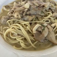 Oyster mushroom linguine  at 3 Brothers Pizza Cafe in Farmingdale
