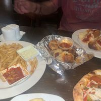 French fries at 3 Brothers Pizza Cafe in Farmingdale