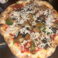 The Works  at 3 Brothers Pizza Cafe in Farmingdale