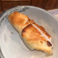 Side of bread 🥖  (a part of the $16.95 Fettuccine Alfredo meal)  at 3 Brothers Pizza Cafe in Farmingdale