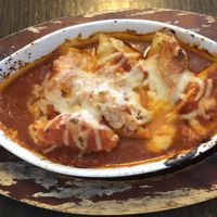 Vegan stuffed shells  at 3 Brothers Pizza Cafe in Farmingdale