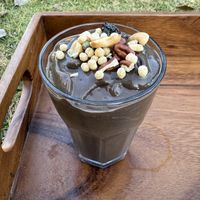 Chocolate smoothie  at Inina in San Cristobal De Las Casas