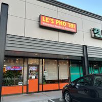 Tucked in a strip mall in Shoreline   at Le's Pho Tai Vietnamese Noodles & Sandwiches in Shoreline