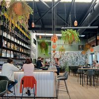 Bar at Earp Distilling Co in Carrington