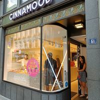 Front of store at Cinnamood  in Luxembourg City