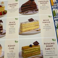 cake  at Caffe Concerto in Birmingham