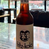 Vegan cola  at Manhattan Burger  in Berlin
