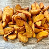 Spiced wedges  at Manhattan Burger  in Berlin