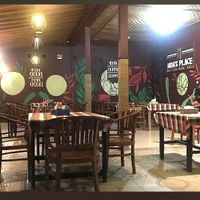 The resto at Nida's Place in Lembongan