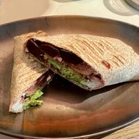 Pink Panther wrap  at Vegitalian in Amsterdam