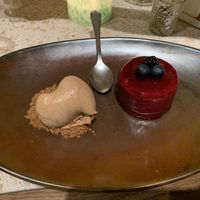 Awesome vegan cheesecake   at Vegitalian in Amsterdam