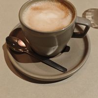 Cappuccino at Vegitalian in Amsterdam