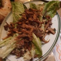 The worst photo of the caesar salad! Yikes. It is terrible. Sorry! at Vegitalian in Amsterdam