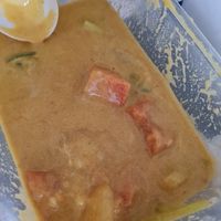 Vietnamese curry with Rice at Greens and Tofus in Northeast Singapore