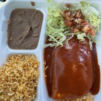 Enchilada plate  at El Rancho Taqueria in Rohnert Park