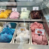5 vegan flavours (April 2025)   at Miele's Gelateria - Inverness in Inverness