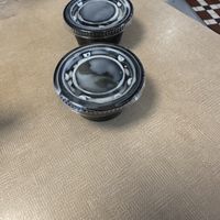 They gave us oat milk for our coffee!   at Silver Diner - BWI Airport in Baltimore