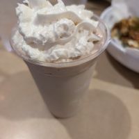 Mocha shake at Silver Diner - BWI Airport in Baltimore