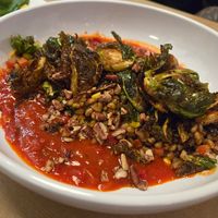 Brussel Farro at Silver Diner - BWI Airport in Baltimore