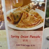 Spring Onion Pancake menu picture  at VitaVilla Smoothie & Bubble Tea in Vancouver