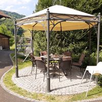 Garden seating at Landgasthof Grossteil in Giswil