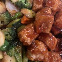 Tofu hibachi at Sakura Asian Cuisine & Sushi in Spring Hill