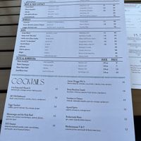 Menu  at Ash'Kara in Denver