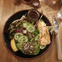 Salad of the day at The Fine Food Store in The Rocks