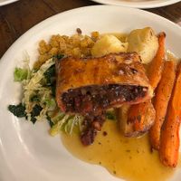 Vegan Wellington roast October 2025  at Punch Tavern in London
