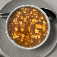 Hot n Sour soupp  at 29 Sweets in Christchurch