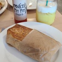 Whoever made this burrito should run for president because I would vote for them at From Seed to Sprout in Avon By The Sea