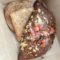 Mexican omelette   at From Seed to Sprout in Avon By The Sea