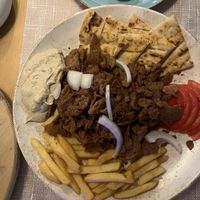 Vegan gyros   at Azzurro in Rhodes