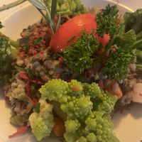 Veganes Linsenrisotto  at Hotel Restaurant Witthus in Krummhoern